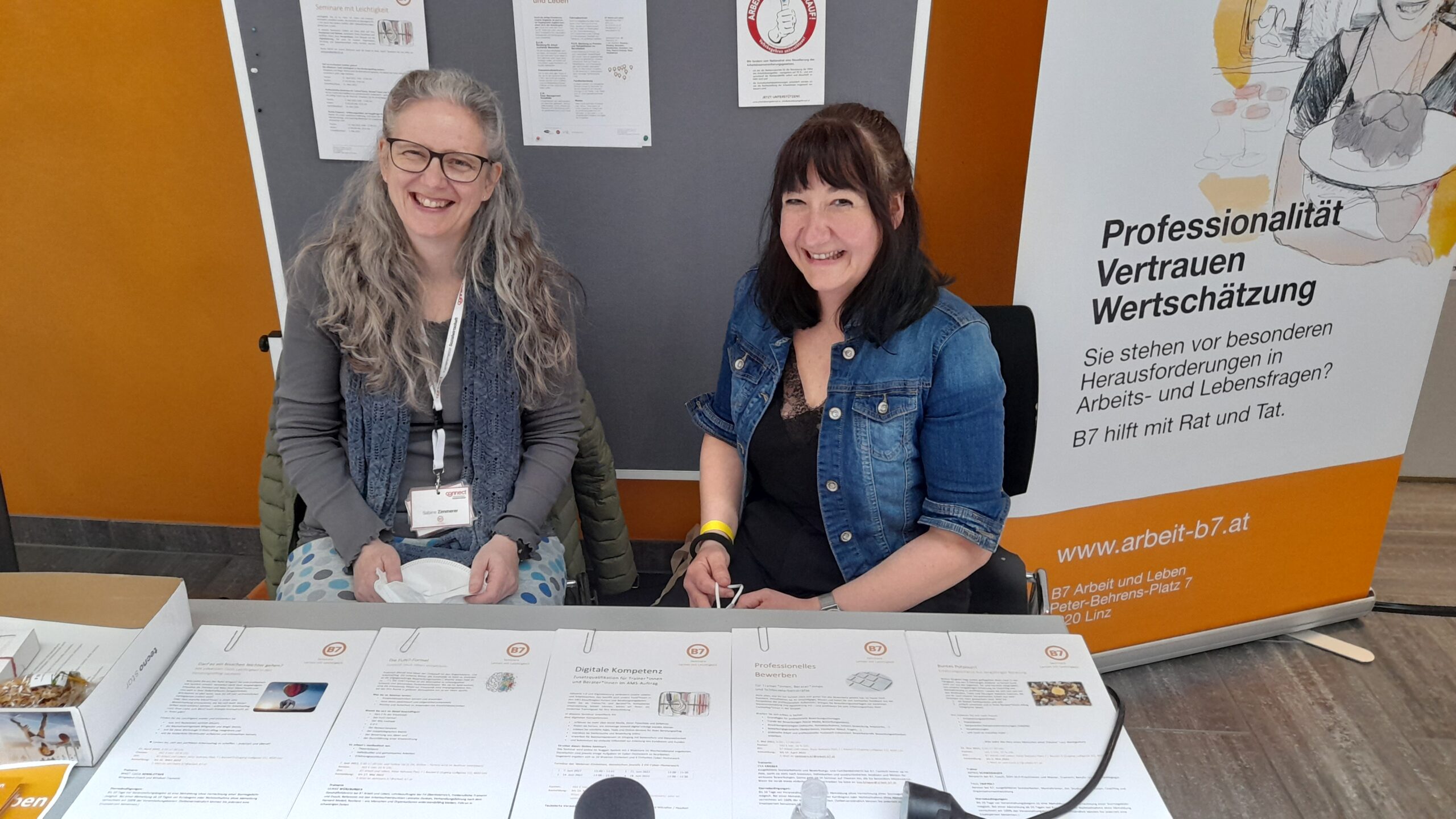 B7 bei der Connect Karrieremesse Sozialwirtschaft