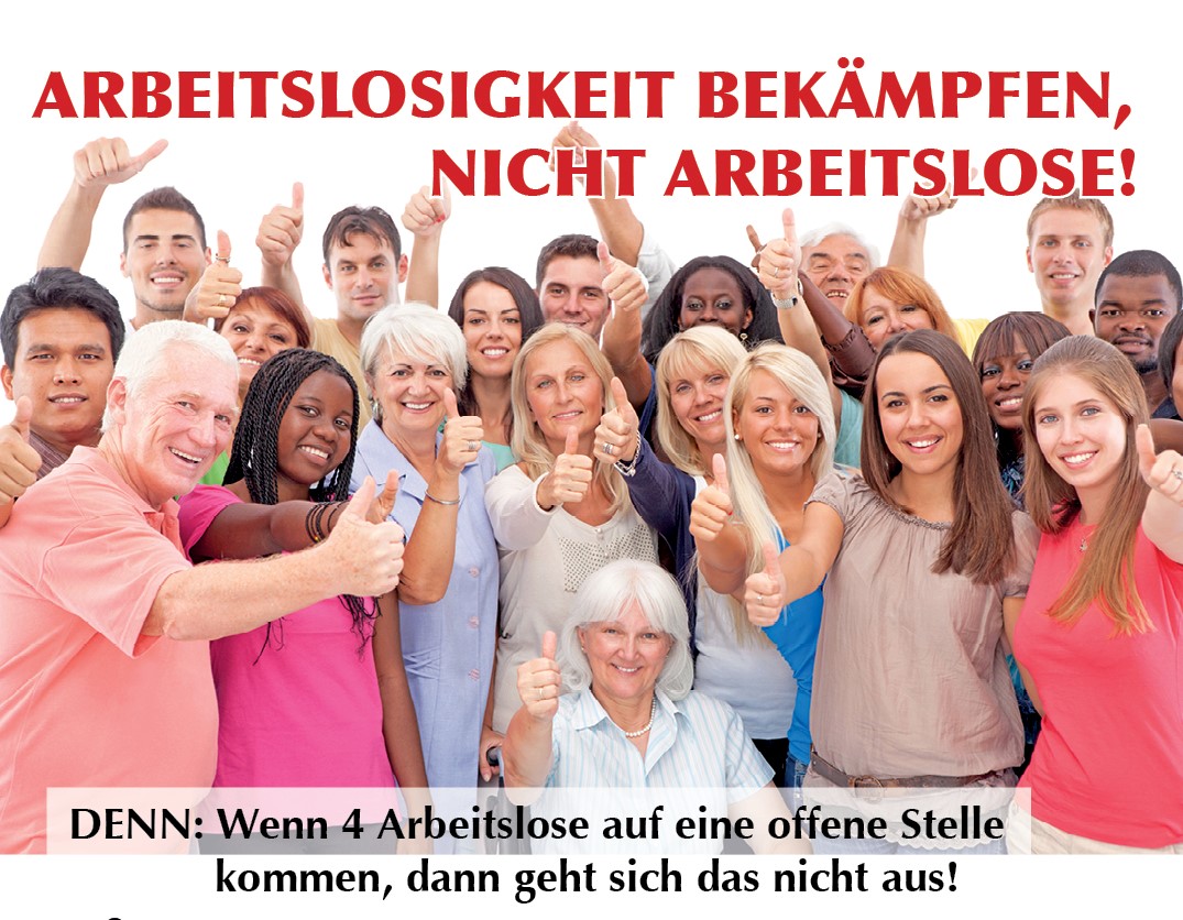 Volksbegehren Arbeitslosengeld rauf! UPDATE