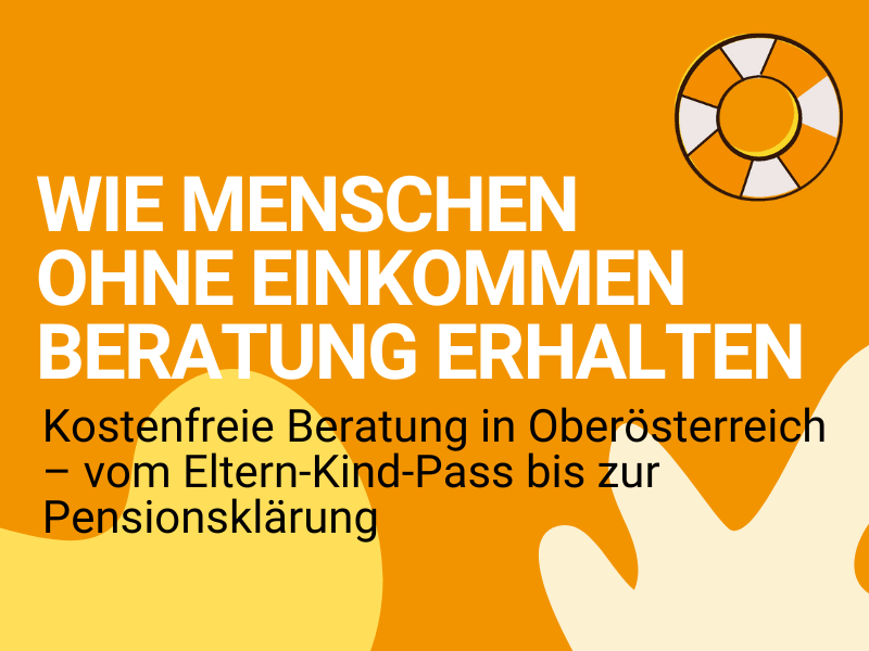 Wie Menschen ohne Einkommen Beratung erhalten 